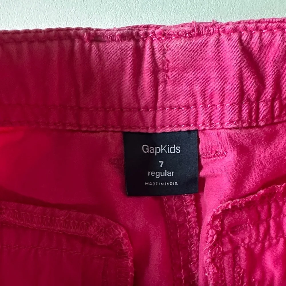 Bundle - GAP Kids Shorts Trio - Pink, Green Plaid, Tan